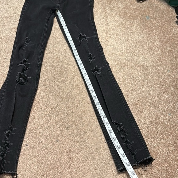 Hollister high-rise super skinny size 00R - Picture 3 of 6